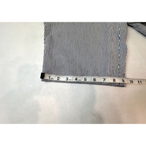 Talbots Seersucker Pinstripe Shorts The Perfect Short 100% Cotton - Size 4 - Picture 5 of 8